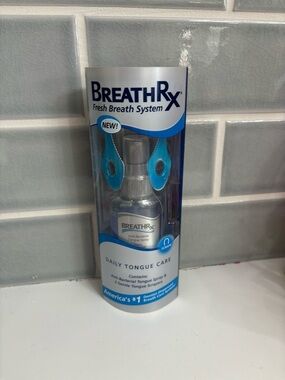 BREATHRX Daily Tongue Care Spray - new